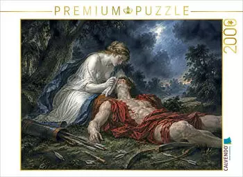 Calvendo Puzzle Aphrodite und Adonis, 2000 Teile, 90&times;67cm
