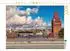 Calvendo Hafenblick an der Burgtorbrücke mit Turm der Hubbrücke, Puzzle 1000 Teile (64×48cm)