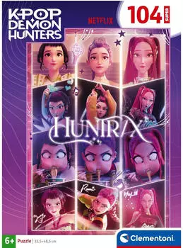 Clementoni K-Pop Demon Hunters Huntr/X 104 pcs
