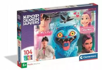 Clementoni K-Pop Demon Hunters Super Color 104 pcs