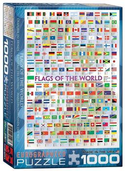 Eurographics Puzzles Flaggen der Welt
