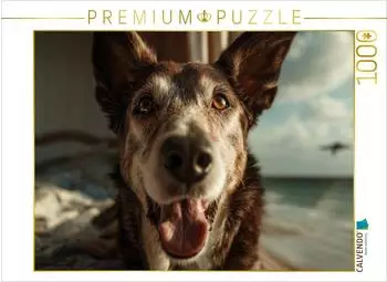 Calvendo Puzzle &bdquo;Urlaubsfeeling mit Meerblick" 1000 Teile 64&times;48cm