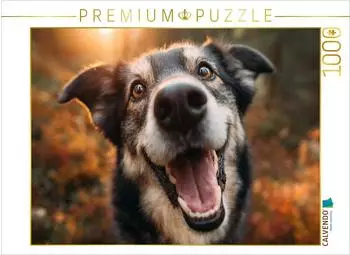 Calvendo Puzzle &bdquo;Abenteuerlust im goldenen Wald" 1000 Teile 64&times;48cm