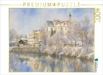 Calvendo Franziskanerkloster F&uuml;ssen am Lech, Puzzle 2000 Teile, 90&times;67cm
