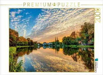 Calvendo Puzzle &bdquo;Wenn der Himmel das Wasser ber&uuml;hrt" 2000 Teile, 90&times;67cm