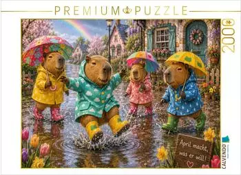 Calvendo Puzzle "Aprilregen" 2000 Teile, 90&times;67cm