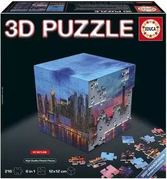 Educa Borr&aacute;s 3D-Puzzle NY Skyline, 216 Teile (20335)