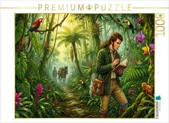 Calvendo Puzzle &bdquo;25 Jahre &ndash; S&uuml;damerikas Natur &uuml;berw&auml;ltigt Darwin" 1000 Teile 64&times;48cm