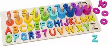 Goki Alphanumerisches Puzzle (Buchstaben & Zahlen) (P2222z)