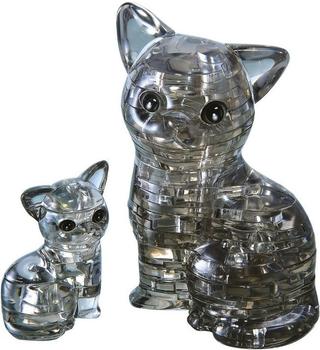 HCM-Kinzel Crystal - Katzenpaar (49 Teile)