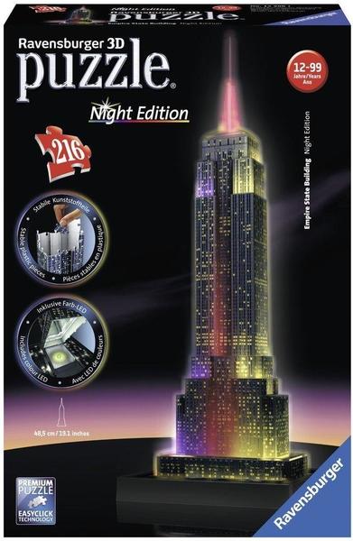 Ravensburger Empire State Building bei Nacht