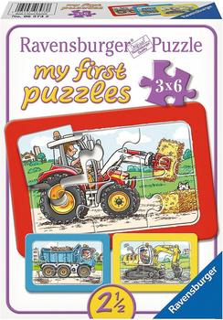 Ravensburger My first Puzzles - Bagger, Traktor und Kipplader