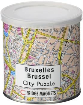 Extra Goods Brüssel City Puzzle Magnets 100 Teile, 26 x 35 cm