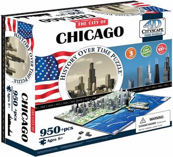 4D Cityscape Inc 4D Chicago Cityscape Time Puzzle