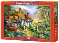 Castorland Waldh&auml;uschen 3000 Teile Puzzle Castorland-300402