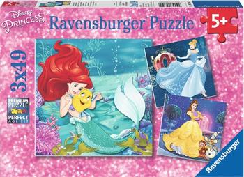 Ravensburger Disney Prinzessinnen 3 X 49 Teile,