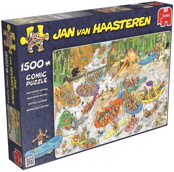 Jumbo Jan van Hassteren - Wildwasser-Rafting (1500 Teile)