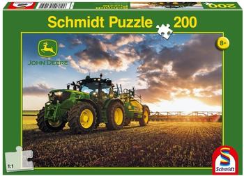 Schmidt-Spiele John Deere Traktor 6150R mit Feldspritze