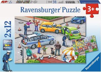 Ravensburger Mit Blaulicht unterwegs (2 x 12 Teile)