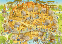 African Habitat Puzzle