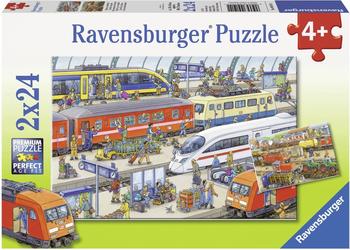 Ravensburger Trubel am Bahnhof (2 x 24 Teile)
