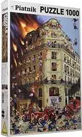 PIATNIK 5354, PIATNIK 5354 Puzzle 1000 Teile Ruyer, Feuerwehr