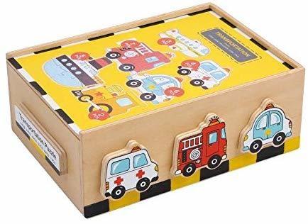 Small Foot Design Puzzle-Box Fahrzeuge