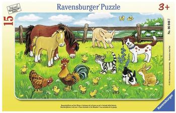 Ravensburger Bauernhoftiere auf der Wiese (15 Teile)