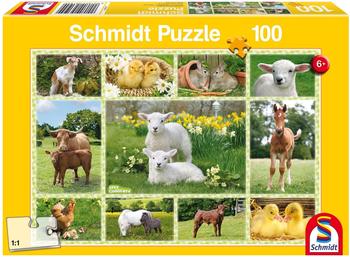 Schmidt-Spiele Tierkinder auf Bauernhof
