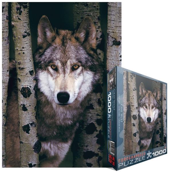 Eurographics Puzzles Grauer Wolf (1.000 Teile)