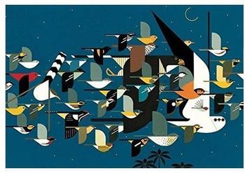 Pomegranate Charley Harper - Mystery of the Missing Migrants (1000 Teile)