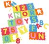 Knorrtoys 21004, Knorrtoys Puzzlematte - "Alphabet + Zahlen " /36-tlg./30cm...