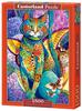 Castorland CAS 1514482, Castorland Feline Fiesta - Puzzle - - 1500 Teile