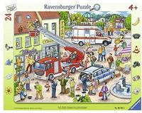 Rahmenpuzzle Ravensburger 110, 112 - Eilt herbei! 24 Teile
