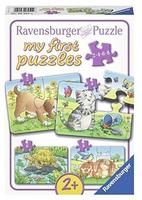 Ravensburger Puzzle Niedliche Haustiere, My First Puzzles, 8 Teile, 06951 4