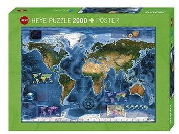 Heye Satellite Map, 2000 Teile