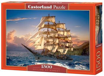 Castorland Sailing At Sunset