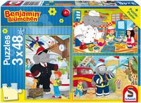 Schmidt Spiele 3x48tlg. Puzzle "Immer im Einsatz" - ab 4 Jahren