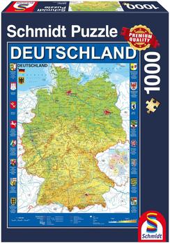 Schmidt-Spiele Deutschlandkarte