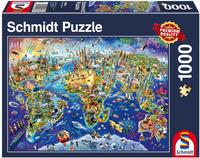 Schmidt Spiele Puzzle "Entdecke unsere Welt"