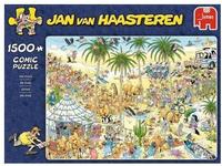 Jumbo Spiele Jan van Haasteren The Oasis 1500 Teile - 1500 St&uuml;ck(e) - Comics - 12