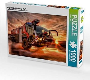 Calvendo Puzzle Flugfeldlöschfahrzeug (FLF) 1000 T, 1000 Puzzleteile