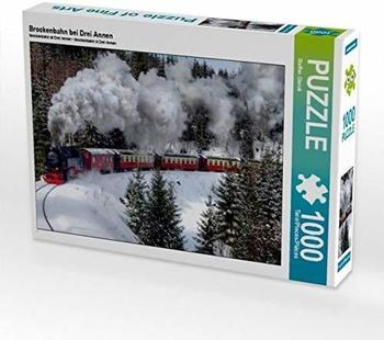 Calvendo Puzzle Brockenbahn bei DREI Annen 1000 Teile Lege-Größe 64 x 48 cm Foto-Puzzle Bild von Steffen Gierok