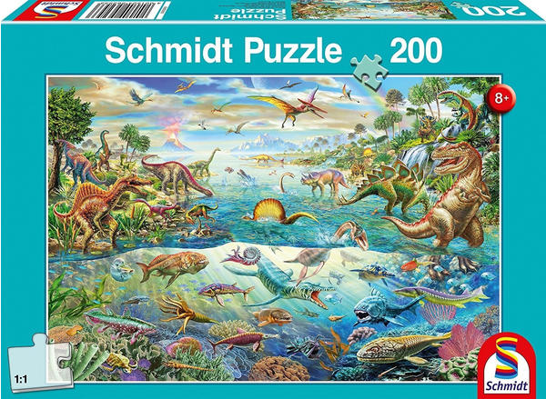 Schmidt-Spiele Entdecke die Dinosaurier (200 Teile)