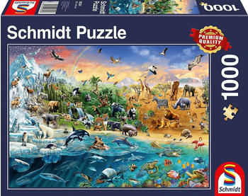 Schmidt-Spiele Die Welt der Tiere 1000
