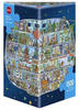 Heye-Puzzles 298418, Heye-Puzzles 298418 - Spaceship, Cartoon im Dreieck, 1500...