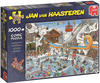 Jumbo Puzzle Jan van Haasteren - Winterspiele, 1000 Teile, ab 12 Jahre