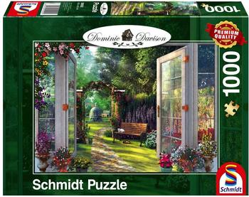 Schmidt-Spiele Dominic Davison Blick in den verwunschenen Garten 1000 Teile