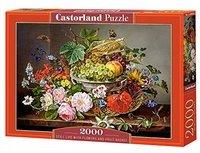 Castorland C-200658-2 Still Life with Flowers and Fruit Basket Puzzle 2000 Teile