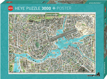 Heye Verlag Heye Standardpuzzles - City of Pop Standard, 2000 Teile (3329844)